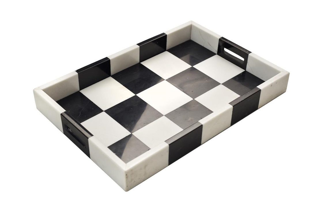 White/Black/Grey LV Square Tray – WendyCustom